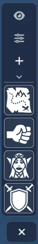 Screenshot of the quick navigation button on the Board